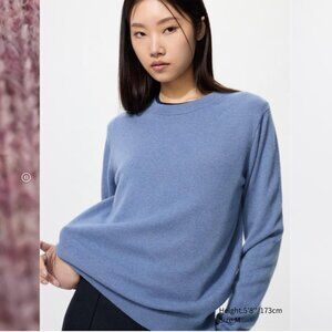 UNIQLO | 100% Cashmere sweater - BLUE size S